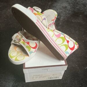 Coach Perry Wedges - 7.5 size